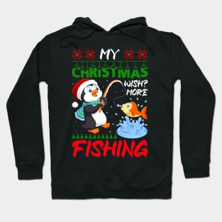 Christmas Fishing Hoodie